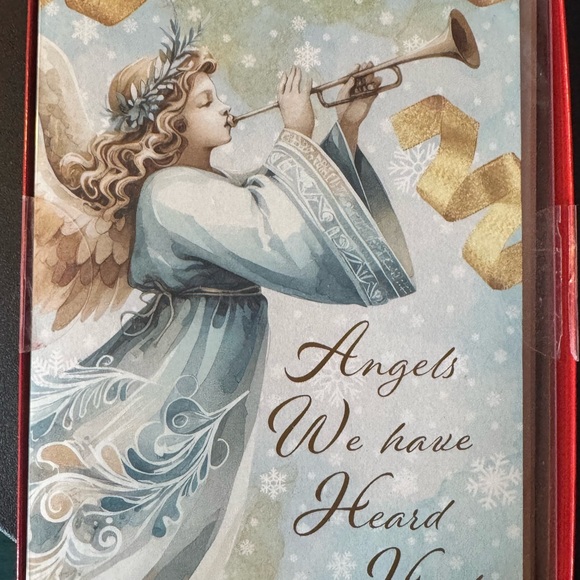 Other - 👼 Leanin’ Tree “Angels We Have Heard on High” Christmas Cards